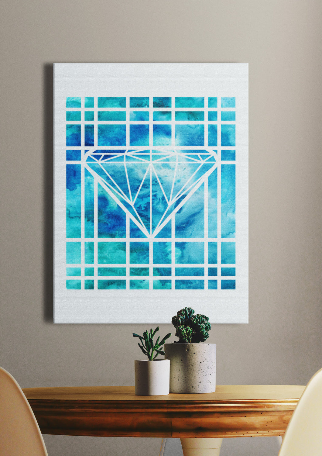 Art Print Diamonds Are Forever