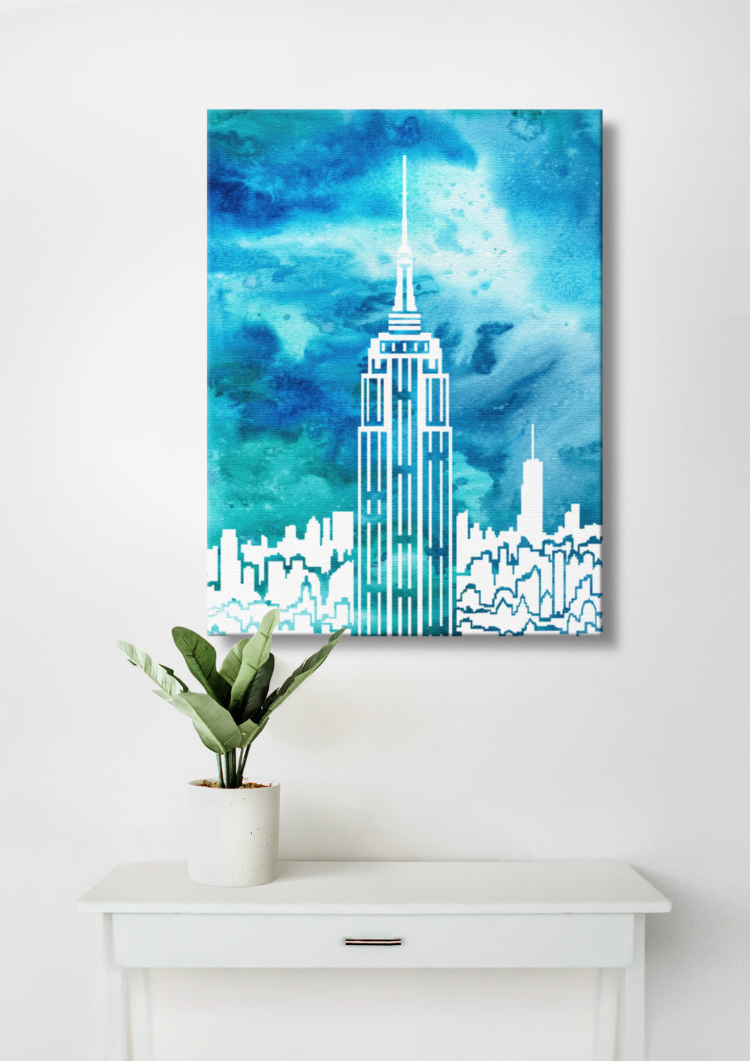 Art Print New York Glow