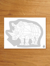 Lade das Bild in den Galerie-Viewer, Rudi das Rhino
