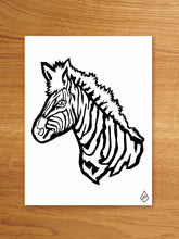 Load image into Gallery viewer, Zora the Zebra - Design Edition II.
