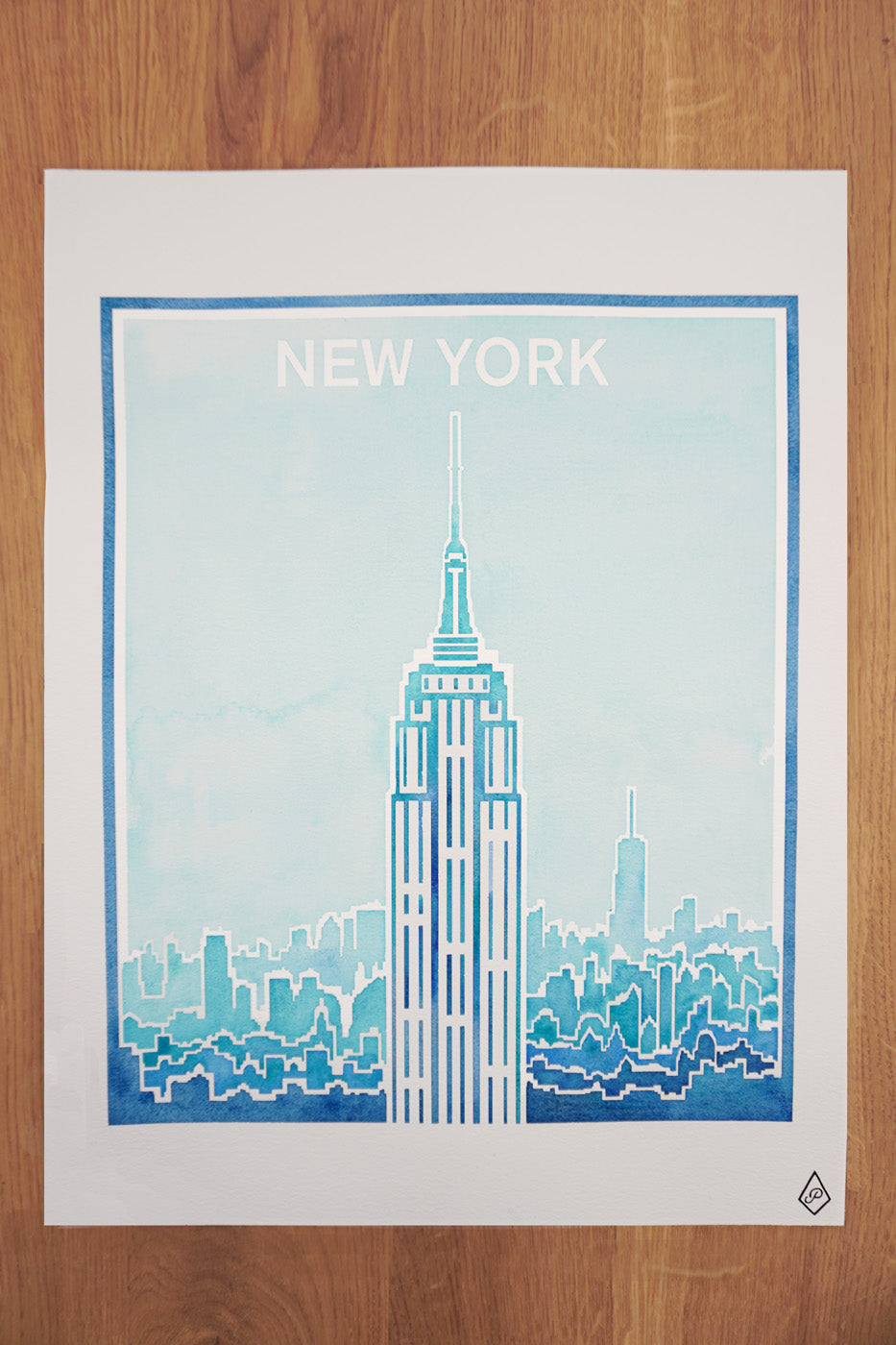 Plotarell Originals: New York Mint Blue